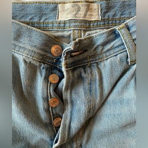 Free People Distressed Jeans